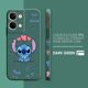thumbnail image 3 of Case For OPPO RENO 8 7 9 6 7SE 5 4 4SE 4 3 4G 5G PRO PLUS Colour Simple Liquid Silicone Case Lilo And Stitch Angel Couple, 3 of 5