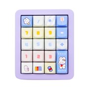 OUSEITECH 20-Key Mechanical Number Pad with Hot-Swappable Red Switches, RGB Backlit, USB-C Wired - Purple