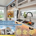 thumbnail image 3 of 1/2" to 3/8" Brass Compression Reducer Adapter, 3/8" Male to 1/2" Water Supply Pipe Fitting for RV Kitchen Water Lines, 3 PCS, 3 of 7