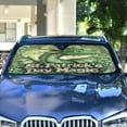thumbnail image 4 of WOBOGO Stpatricks Day Anime Dragon Car Windshield Sunshades Autopilot Lightweight Accordion Sun Visor 55×27.6in, 4 of 8