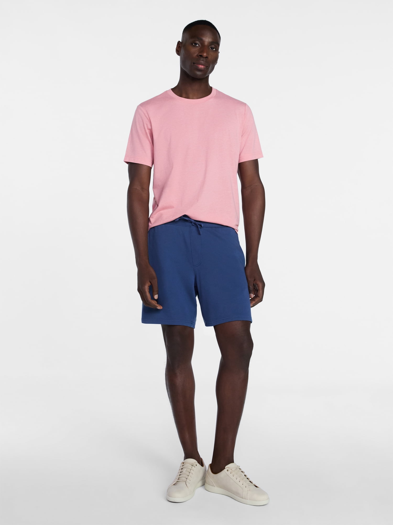George Men's Washed Terry Shorts 8", Size S-3XL