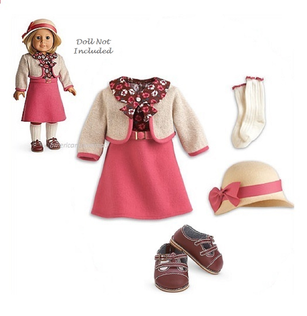 american girl doll school kit