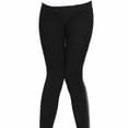 thumbnail image 2 of CAICJ98 Womens Leggings Plus Size Women's Extra Long Leggings Tall Leggings Over The Heel High Waisted with Back Pockets Black,One Size, 2 of 2