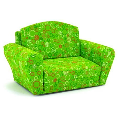 Kidz World Circles Chartreuse Sofa Sleeper