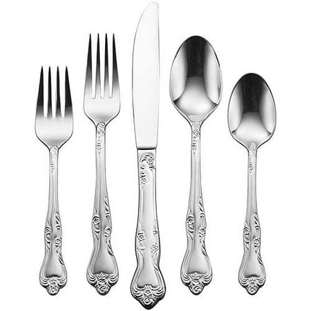 Oneida 45-Piece Azalea Flatware Set