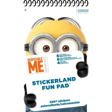 - Stickerland Activity Pad - Despicable Me 2 - 16 pages Toys Stationery New st9012