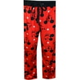 thumbnail image 1 of Briefly Stated Women's Disney Mickey Mouse Ladies Silky Fleece Loungepants, 1 of 2