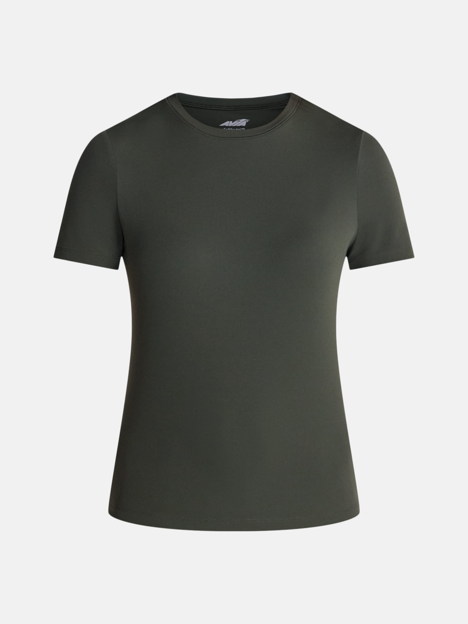 Avia Women's and Women's Plus SoftSculpt Tee with Short Sleeves, Sizes XS-4X