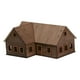 thumbnail image 1 of Kits de construcción de modelo de casa 1/72, materiales de construcción de paisaje, juguetes de Hobby, escena de arquitectura, suministros de paisaje Estilo B Hugo casa de modelos de construcción, 1 of 9