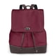 thumbnail image 1 of Disketp Maroon Mochila de Cuero para Mujer, Bolso de Espalda Antirrobo con Estilo para Viaje, Trabajo y Uso Diario, 1 of 4