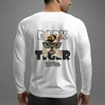 thumbnail image 4 of Men's 230g 100% Pet French Pitbull Graphic Design Long Sleeve T-Shirt, 4 of 23