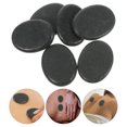 thumbnail image 3 of 6pcs Massage Stone Volcano Stone SPA Natural Massage Stones (Size 7 Flat Side), 3 of 8