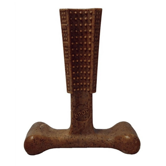 Long Lasting Dog Chew Tough Bamboo Nylon Dental Toy Pick Beef or Chicken Flavor (Beef 7")