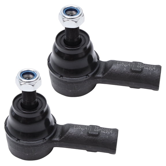 Detroit Axle - 2 Front Outer Tie Rods for Mitsubishi Lancer Mitsubishi Outlander Sport RVR Outer Tie Rod Ends Replacement