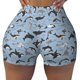 thumbnail image 2 of Fotbe Dolphins Shorts Sin Costuras – Shorts Deportivos de Cintura Alta para Mujer, Elásticos para Gimnasio, Yoga, Running o Ciclismo-Small, 2 of 8