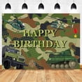 thumbnail image 1 of Tapiz para colgar en la pared, camuflaje militar, camuflaje, camión militar, 1 of 2
