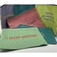 thumbnail image 3 of Canvas Zipper Pouch Makeup Bag 8X10 HAPPY GLAMPER Travel Cosmetic Organizer, 3 of 4