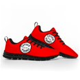 thumbnail image 1 of Chaussures de Sport Rouges pour Hommes Femmes Adolescents Enfants Espadrilles Décontractées Personnalisées de Qualité pour Couple, 1 of 5