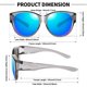 thumbnail image 3 of Gafas de Sol URUMQI Polarizadas UV400 para Mujer, Diseñadas para Usar Sobre Anteojos, 3 of 6