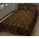 thumbnail image 2 of Juego de cama acolchado con estampado de uvas doradas, 2 of 5