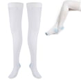thumbnail image 4 of Compression Stockings, Promote Blood Circulation Prevent Varicose Veins Stockings High Flexibility And Easy Wearing  For Home For Travel For Outdoors For Life S,M,L,XL, 4 of 8