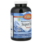 Carlson Labs - Super DHA Gems 500 mg. - 240 Softgels