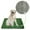 A, variant on Reusable Artificial Grass Puppy Pee Pad Indoor Outdoor Dog Potty Training Mat with Drainage