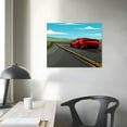 thumbnail image 3 of COMIO  Racing Car Pictures for Living Room Sports Car Canvas Wall Art House Decor Super Car Modern Office, 3 of 4
