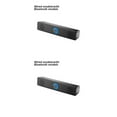 thumbnail image 3 of bedienty Wireless Speaker Bluetooth-compatible Dual Horn Sound Subwoofer Loudspeaker Table Soundbar High Volume for Notebook PC 350TS 2Set, 3 of 6