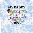 thumbnail image 4 of Inktastic My Daddy Graduated and I'm Super Proud Boys or Girls Toddler T-Shirt, 4 of 5