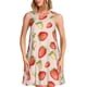 thumbnail image 1 of Disketp Strawberries para Vestido sin Mangas para Mujeres, Vestidos de Verano para Mujeres, Casual y Holgado para la Playa, 1 of 7
