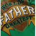 thumbnail image 4 of Worlds Greatest Father Trophy Dad Hoodie Hooded Sweatshirt Men Brisco Brands M, 4 of 7