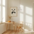 thumbnail image 4 of Funny Panda - Illustration Humor Animal Wildlife Pop Art Modern Art Sketch Unframed Wall Art Print 20 x 30 inches, 4 of 16