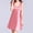 Watermelon Red, variant on 2026 Clothing Sleeveless Sleep Shirt Crew Neck Ice Silk Women Pajama Dress Built-In Support Short Sleeve Summer Nightdress Loose Plus Size Home Sleepwear Cool Gown
