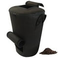 thumbnail image 5 of Fankenuo Eco Conscious Composting Made Simple with Large Capacity Leaf Bin 33Gallon Black, 5 of 8