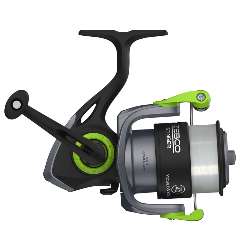 Zebco Stinger Spinning Reel and Fishing Rod Combo, 7-Foot, 2-Piece