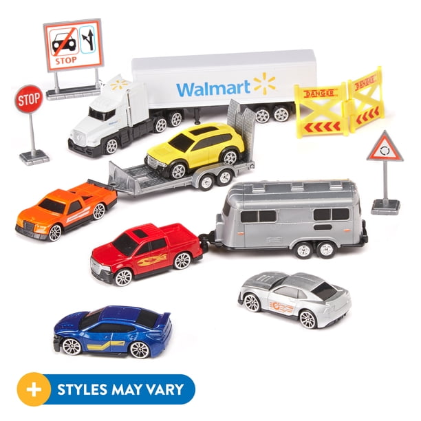 Adventure Force Die Cast Transporter Car Vehicle Playset (12 Pieces