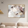 thumbnail image 2 of Art Remedy Muted Neutral Art Canvas, 45" x 36", Gold Frame, Running Horse Neutral II, 2 of 7