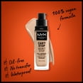 thumbnail image 2 of NYX Professional Makeup Can't Stop Won't Stop 24hr Full Coverage Liquid Foundation, Matte Finish, Waterproof, Vanilla, 1 fl oz, 2 of 9