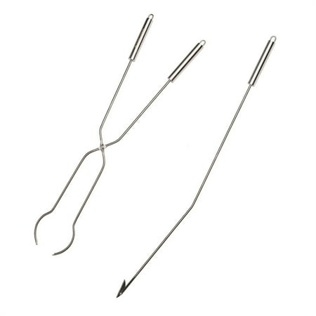 UPC: 0853977008100 | Solo Stove Fire Pit Tools  2 Piece Set  Accessories for Fire pit  Stainless Steel