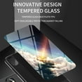 thumbnail image 5 of SaniMore for Google Pixel 6A 6.1 2022 Case, Toughened Glass & TPU Bumpers Anti-Fall Strong Lightweight Starry Sky Glass Full Body Protective Cover for Google Pixel 6A, Fantasy Star, 5 of 8