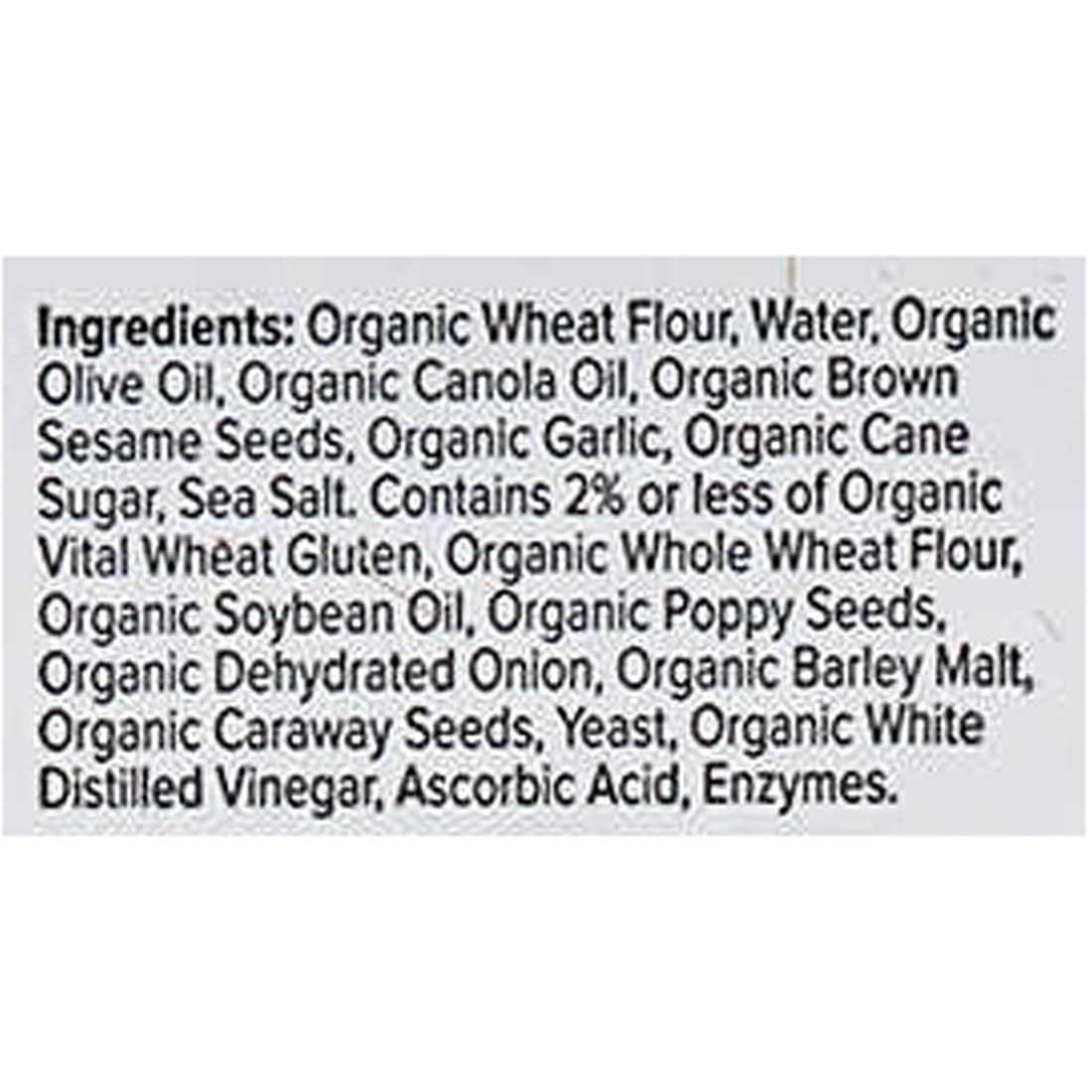 Schwartz Brothers Bakery Organic Everything Bagel Chips 15 Ounce