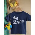 thumbnail image 4 of Gift for Big Brother 2022 Siblings Boys Youth Kids T-Shirt X-Large Blue, 4 of 6