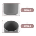 thumbnail image 3 of WHAMVOX 6Ud Vaso Para Enjuague Bucal Plástico Irrompible Oscuro Para Y Portátil, 3 of 6
