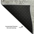 thumbnail image 3 of Addison Rugs Mayfield Washable Contemporary Abstract Silver Rectangle Rug, 9' x 12', 3 of 6
