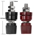 thumbnail image 4 of 2PCS 3/8\" Copper Battery Post Connector Remote Battery Post Terminal Block Kit, 4 of 10