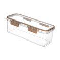 thumbnail image 2 of Contenedor de almacenamiento de pasta Caja de fideos Versátil Refrigerador Contenedor de alimentos Organizador de cocina para la oficina de la oficina 1.5L, 2 of 8