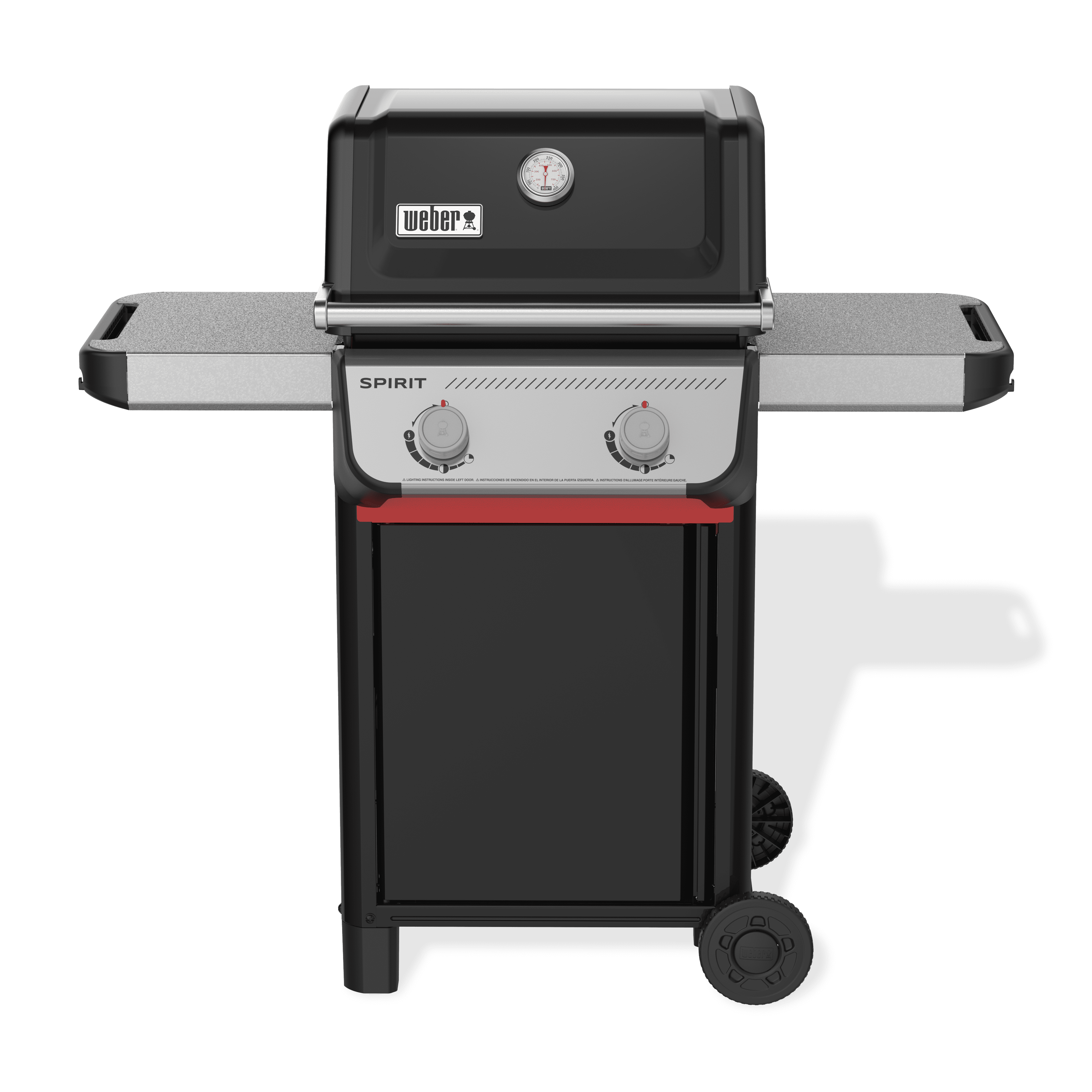 Weber ガスグリル Spirit II E-210 Weber Spirit II E-210 Black Propane Gas Grill with iGrill