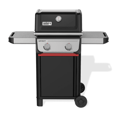 Weber Spirit Gas Grill, E-210 2 Burner Propane Gas Grill with Wheels, Black