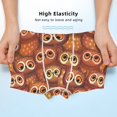 thumbnail image 3 of Yiaed Brown Owl Print Boys' Boxer Briefs Cotton Casual Stretch Comfort Boys Boxers - Kids Boxer Briefs Underwear for Boys (6-18)-Medium, 3 of 5